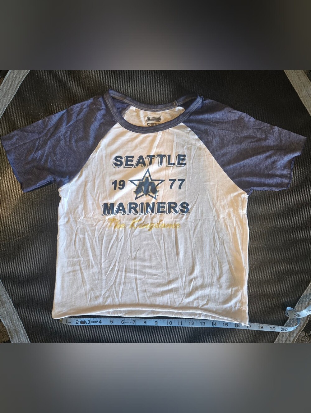 Mariner's Women's Baseball Tee - (XS) Tailgate Brand